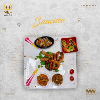 Grillade Saucisse