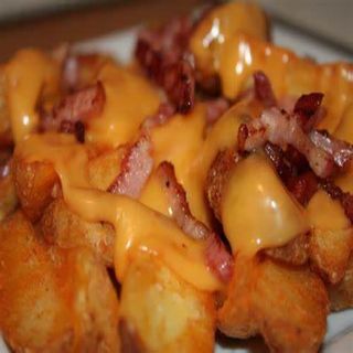 Patatas Bacon y Cheddar