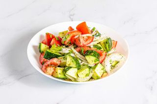 Sencilla árabe (vegano/sin gluten) - سلطة عربية