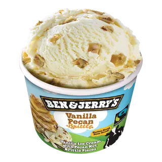 Helado Ben & Jerry's Vainilla Pecan (100 Ml.)