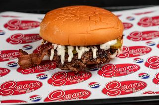 The truffle cheeseburger