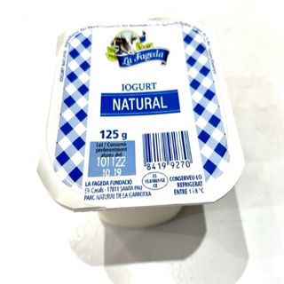 Iogurt Natural La Fageda (125 G.)