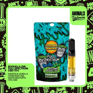 Boquilla Vaper Gorilla Glue 70% CBD 2Ml