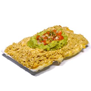 Nachos con Pollo Chipotle