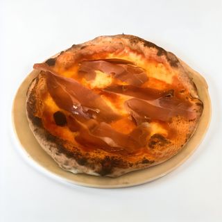 Margherita con prosciutto