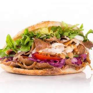 Kebab Normal De Pollo O Carne De Ternera