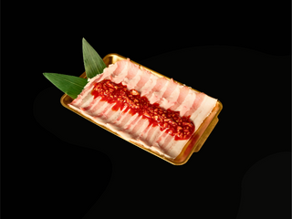 Panceta con salsa picante (170 g.)