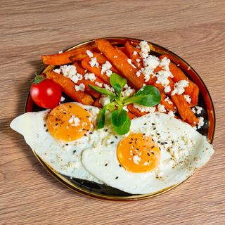 Sweet Potatoes & Eggs