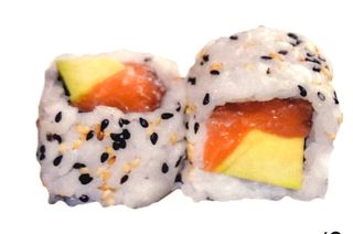 81.Salmón, Aguacate Y Sésamo (8 Uds.)