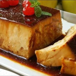 Puding de Frutas Casero
