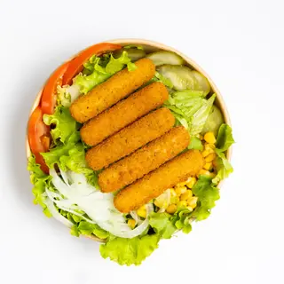 Mozzarella štapići salata