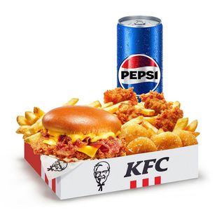 Box Meal Kentucky Cheese&Bacon