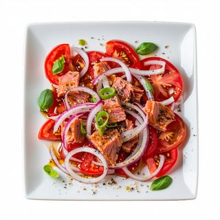 Ensalada De Tomates Del Huerto