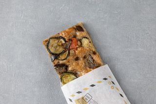 Focaccia ai cereali con verdure - 3 pezzi