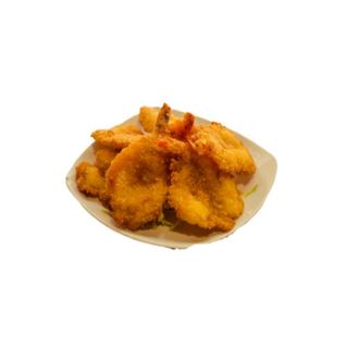 gambas rebozadas fritas