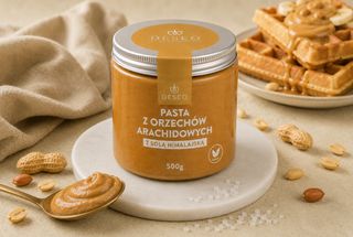 Masło z orzechów arachidowych z solą himalajską 500g