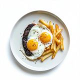 Huevos Fritos Con Morcilla Y Patatas