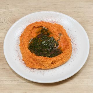 HUMMUS DI CECI E CHIMICHURRI