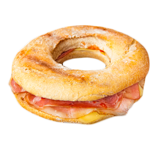 ROSCA DE JAMON Y QUESO