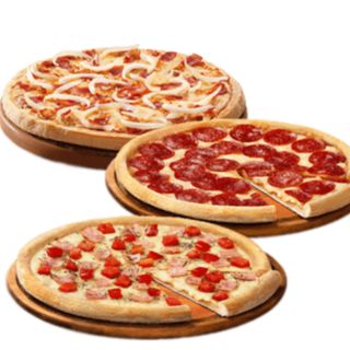Superoferta 3 Pizzas Familiares