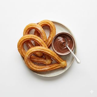 Churros De Lazo Con Nutella (6 Uds.)