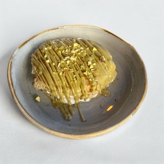 Tortitas & Crema Pistacho