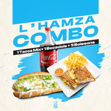 1 Tacos Mix+ 1 Bocadois + 1L Boissons