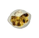 Ջեռոցի կարտոֆիլ, հարած ֆետա, հազրեվարդ