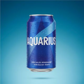 Aquarius limón lata