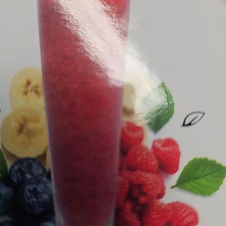 Barry pasión   batido  ( con leche ) (wellness)