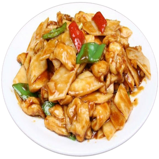 Pollo Con Salsa De Ostras