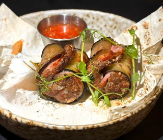 Баклажан Кебаб з беконом на грилі 200г/50г