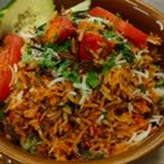Murg tikka biryani