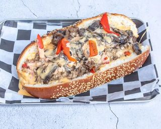 Mushroom & PPepper Cheesesteak
