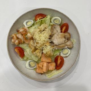 Цезарь с семгой