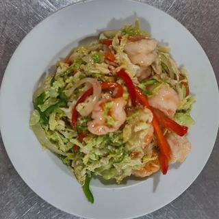 Chop-Suey De Langostinos