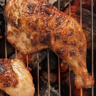 1/4Poulet grillé sec(cuisse)