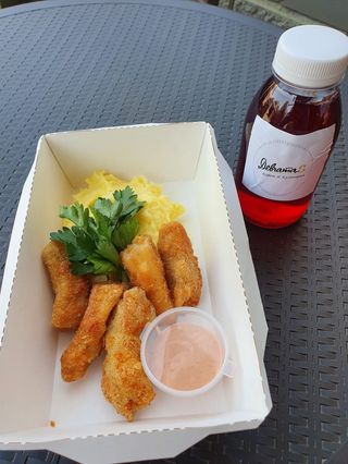 Судак в кляре