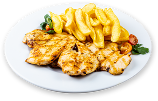 Piept de pui la gratar