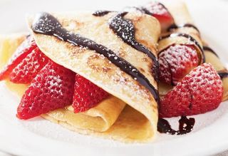 crêpe nutella fraise