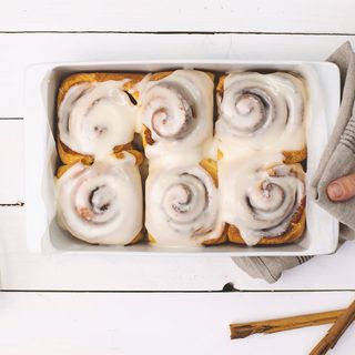 Rollito casero de canela