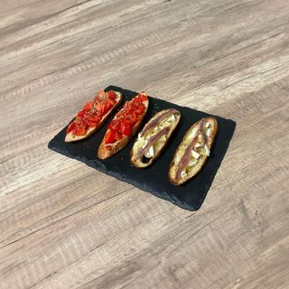 Bruschetta miste - 4 pezzi