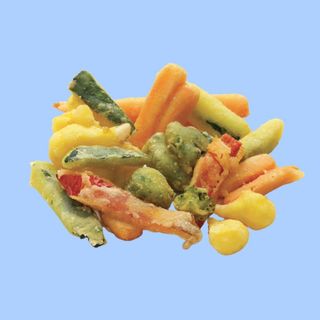 Verdure di stagione pastellate