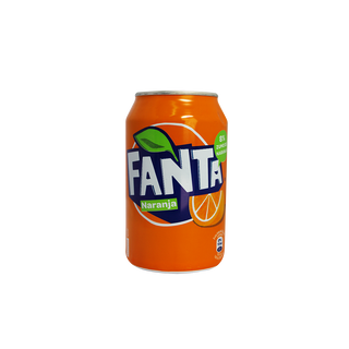 Fanta Naranja lata 330ml.