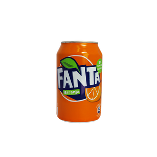 Fanta Naranja lata 330ml.