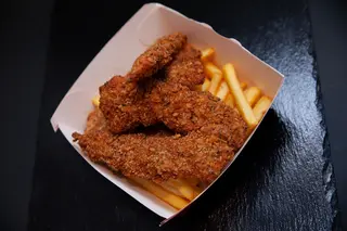 Crispy piept de pui picant 