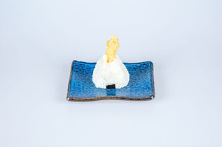 372. Riso normale con gambero fritto