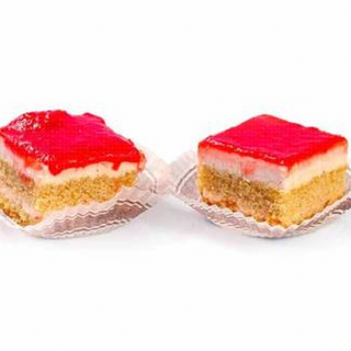 Prăjitură mini fragola