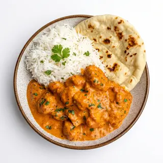Butter Chicken with Naan