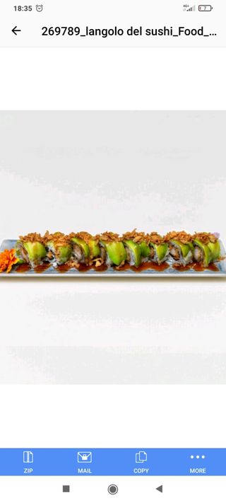 Dragon roll 8 pezzi